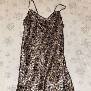 Cowl Neck Slip Dress